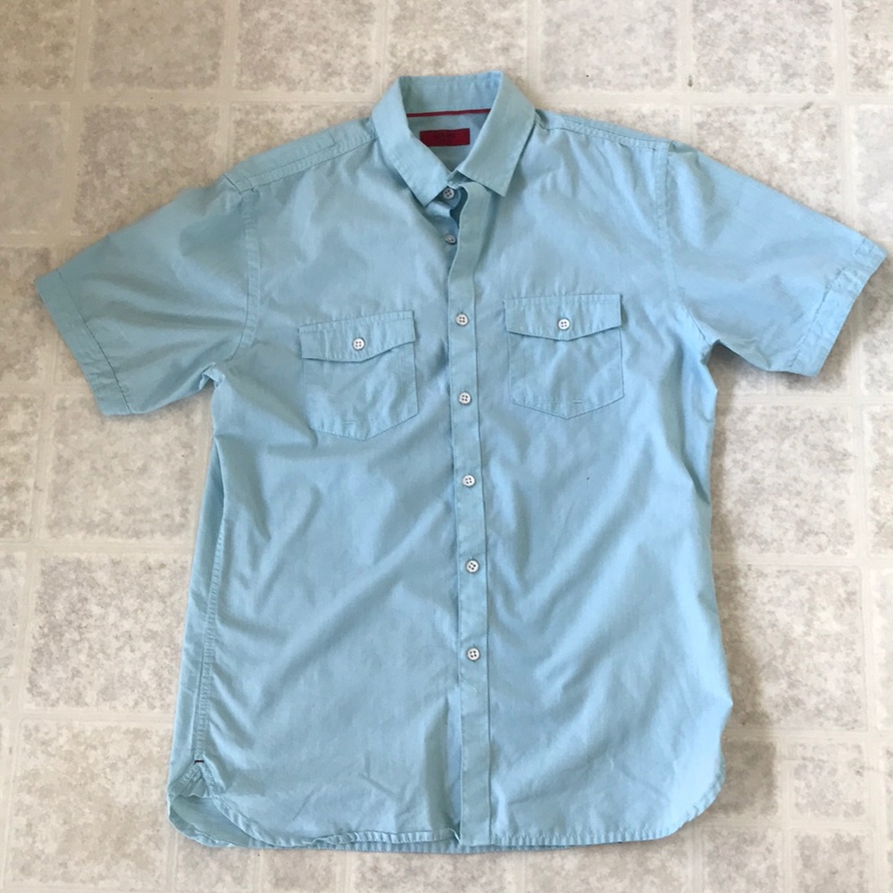 Alfani Short sleeve button down